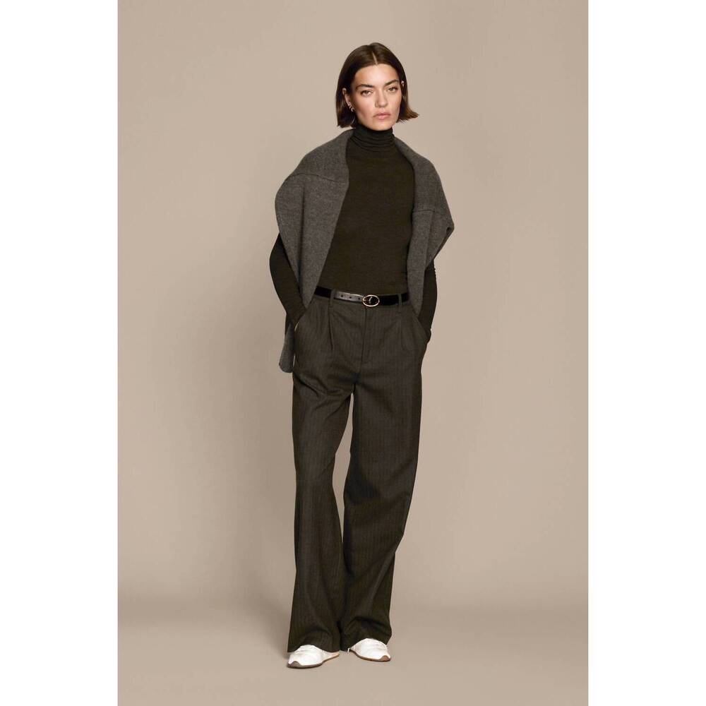 NEW SOLD OUT NYC turtleneck long sleeves top in charcoal - Picture 6 of 6